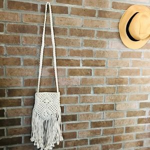 Purse with fringe